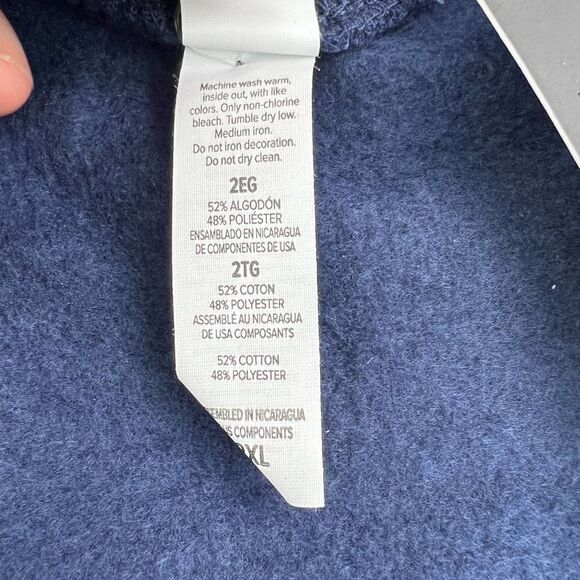 New Smith Men Blue Sweatshirt Pullover US XXL Sixty Five Crew Canvas MSRP $89 - Picture 9 of 9